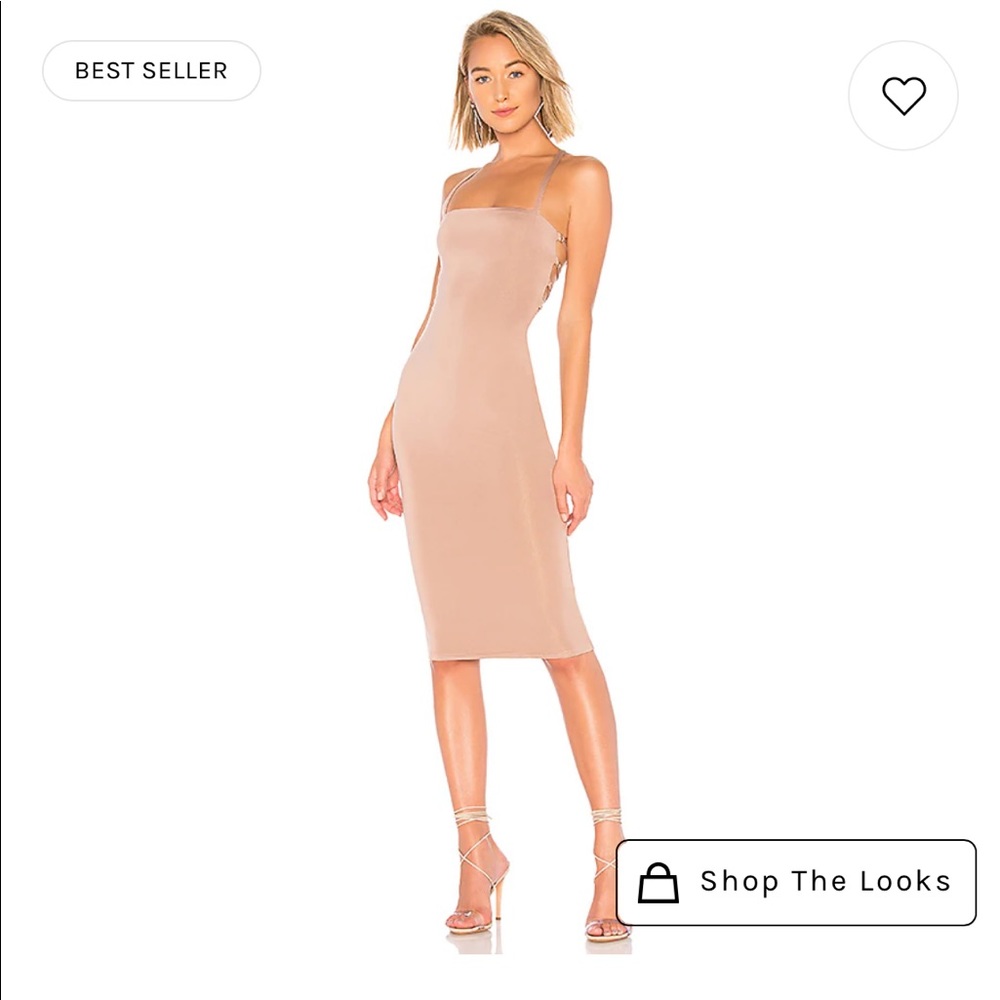 Revolve backless midi dress